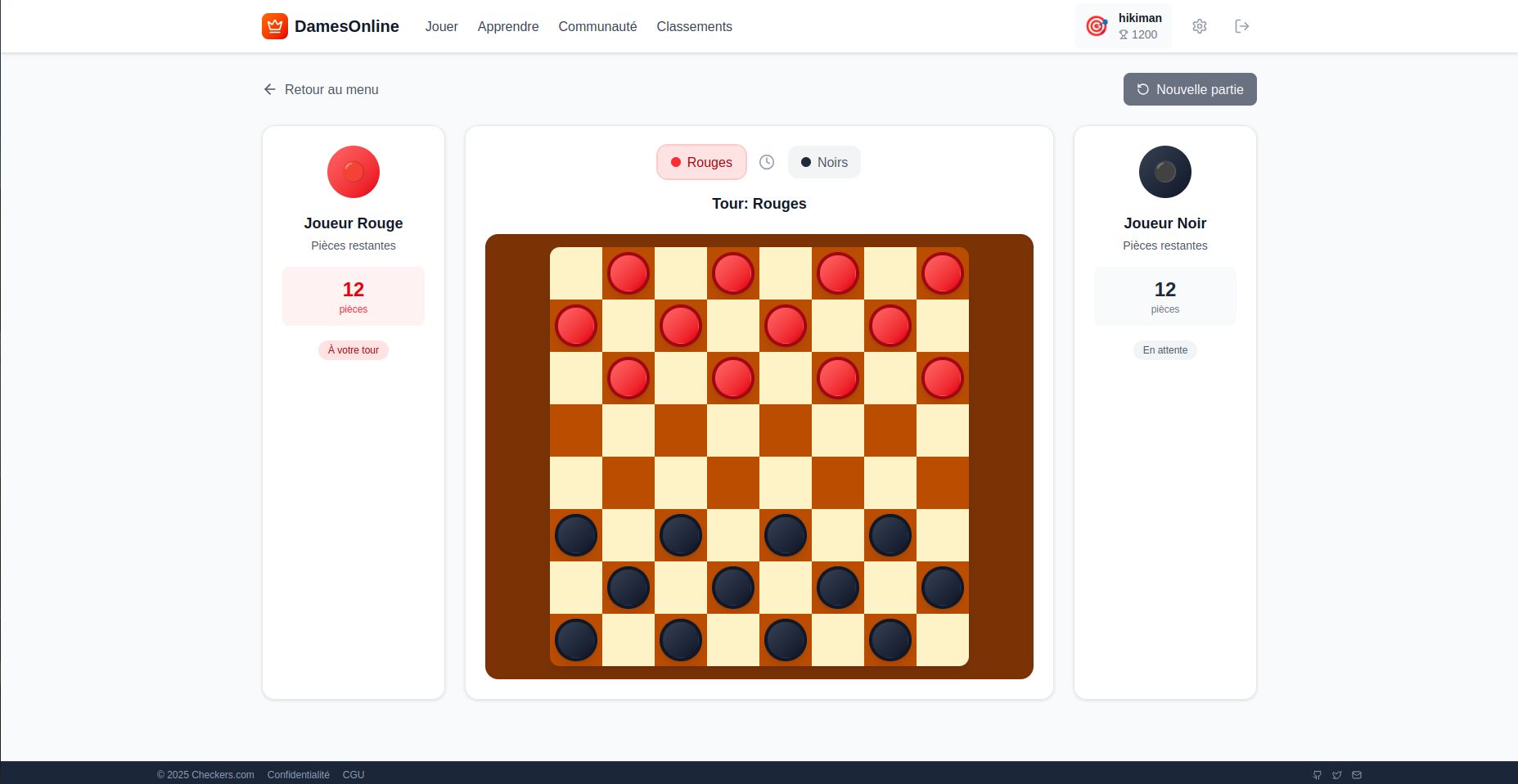 ♟️ Checkers